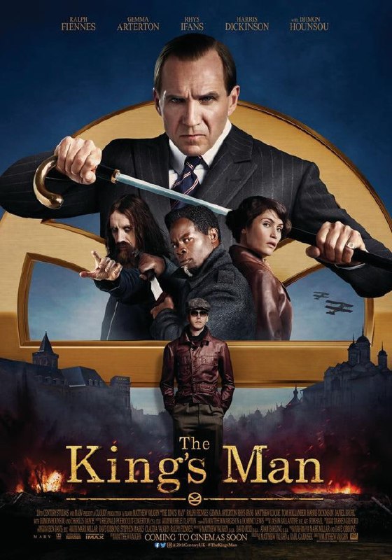 The King's Man / 王牌特工：源起 2160p HDR+SDR+双语字幕  
21G